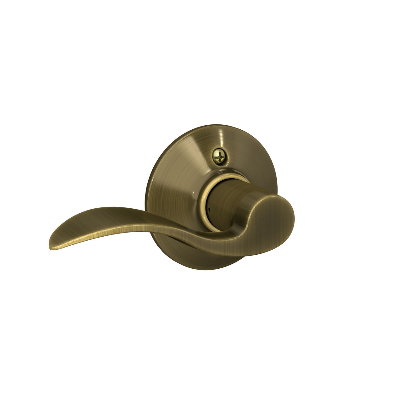 Accent Lever Non-Turning Lock