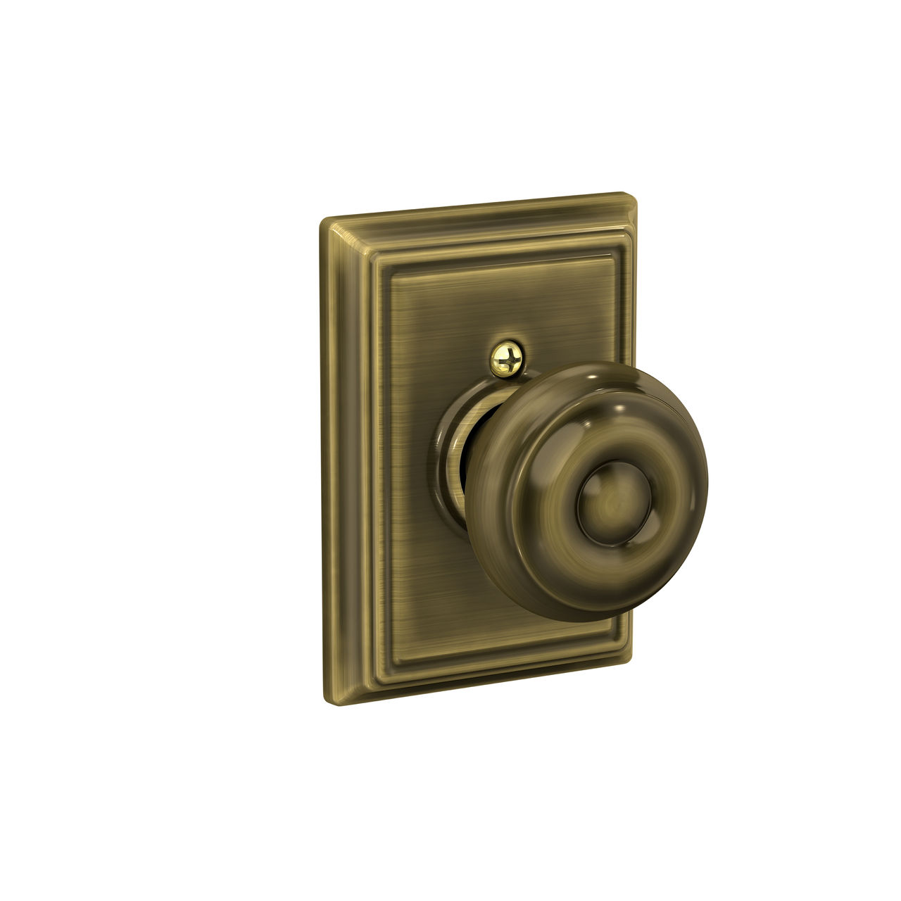 Georgian Knob Non-Turning Lock