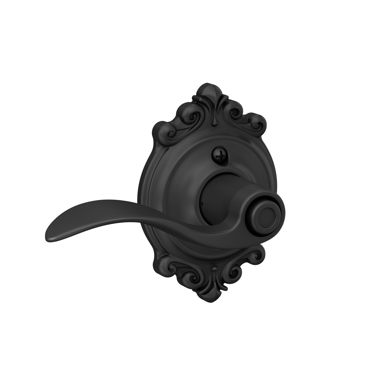 Accent Lever Bed & Bath Lock