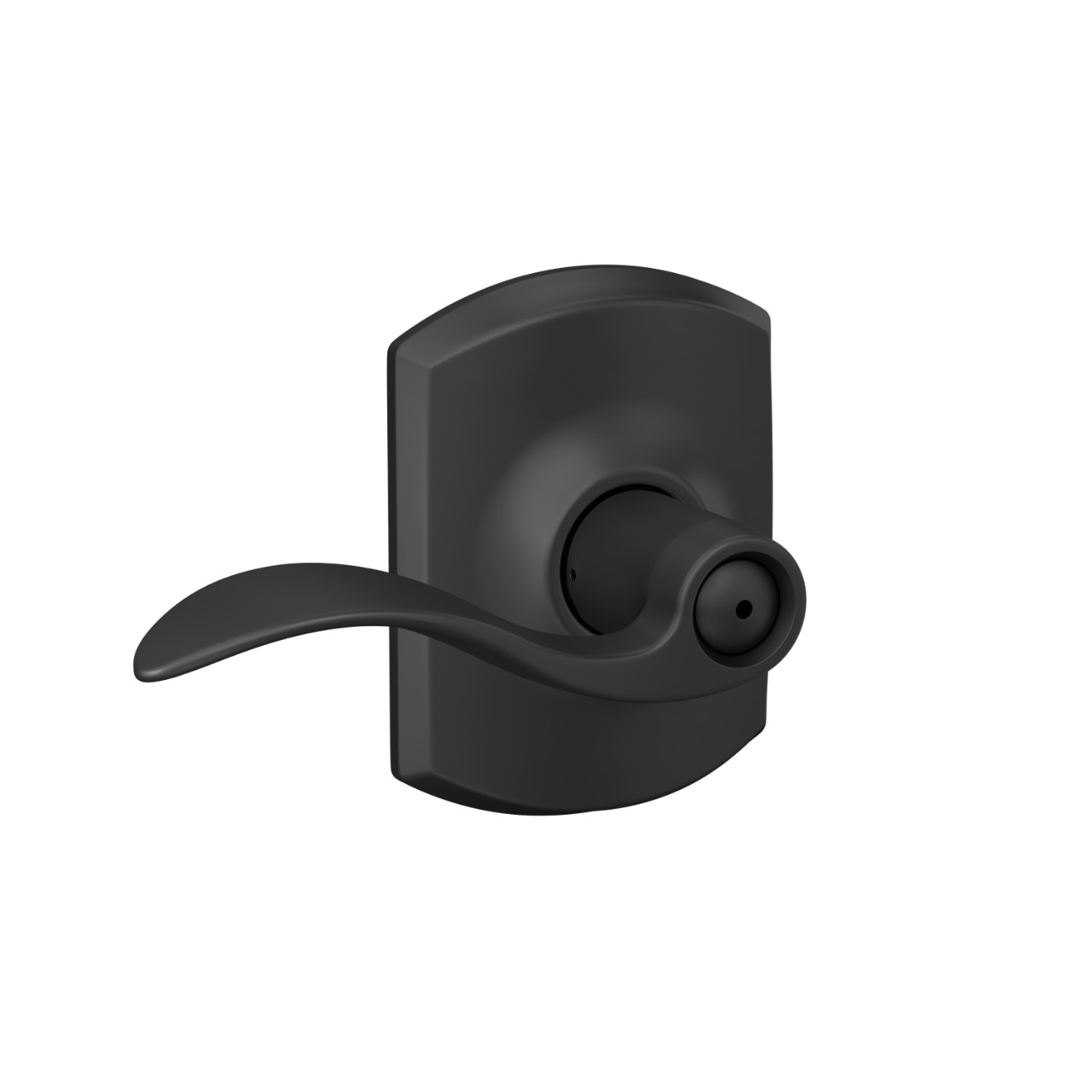 Accent Lever Bed & Bath Lock