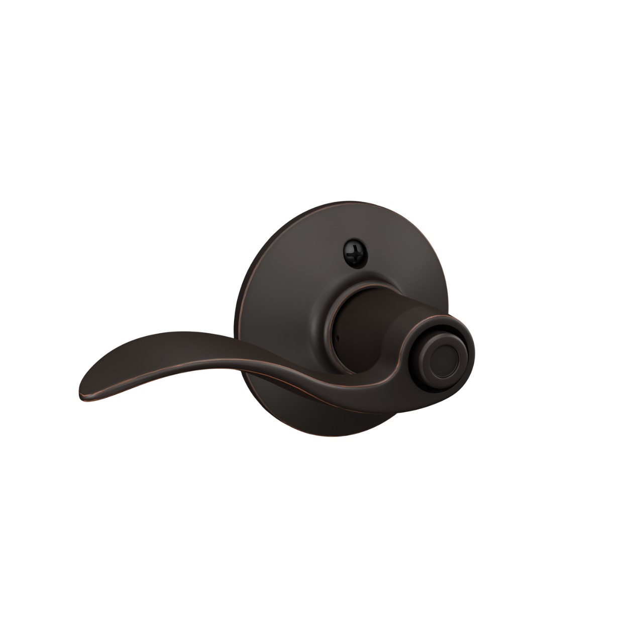Accent Lever Bed & Bath Lock