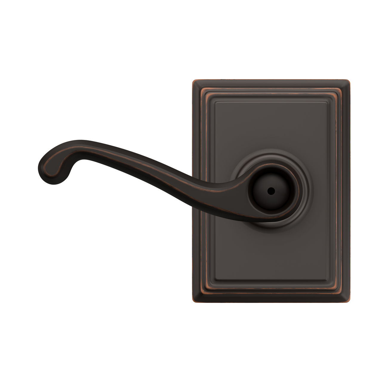 Flair Lever Bed & Bath Lock