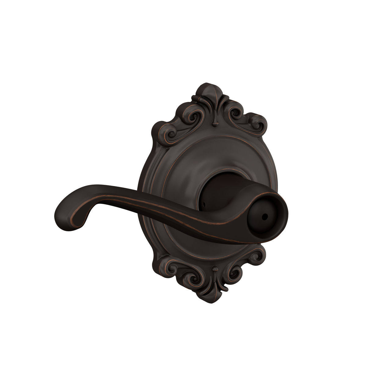 Flair Lever Bed & Bath Lock