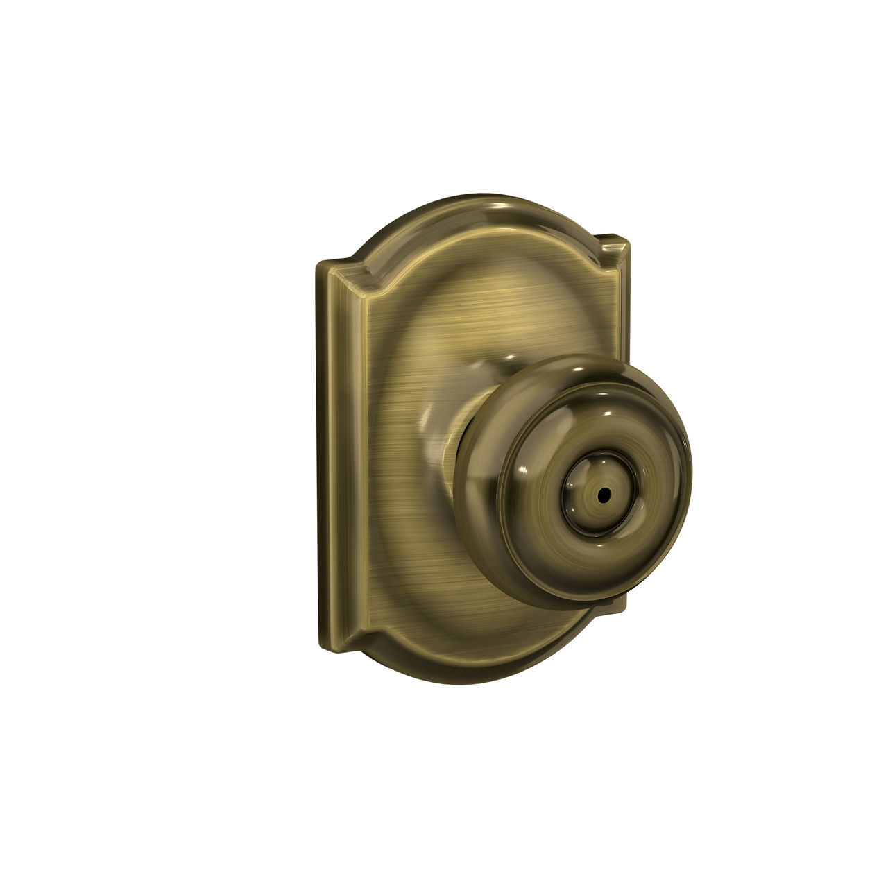 Georgian Knob Bed & Bath Lock