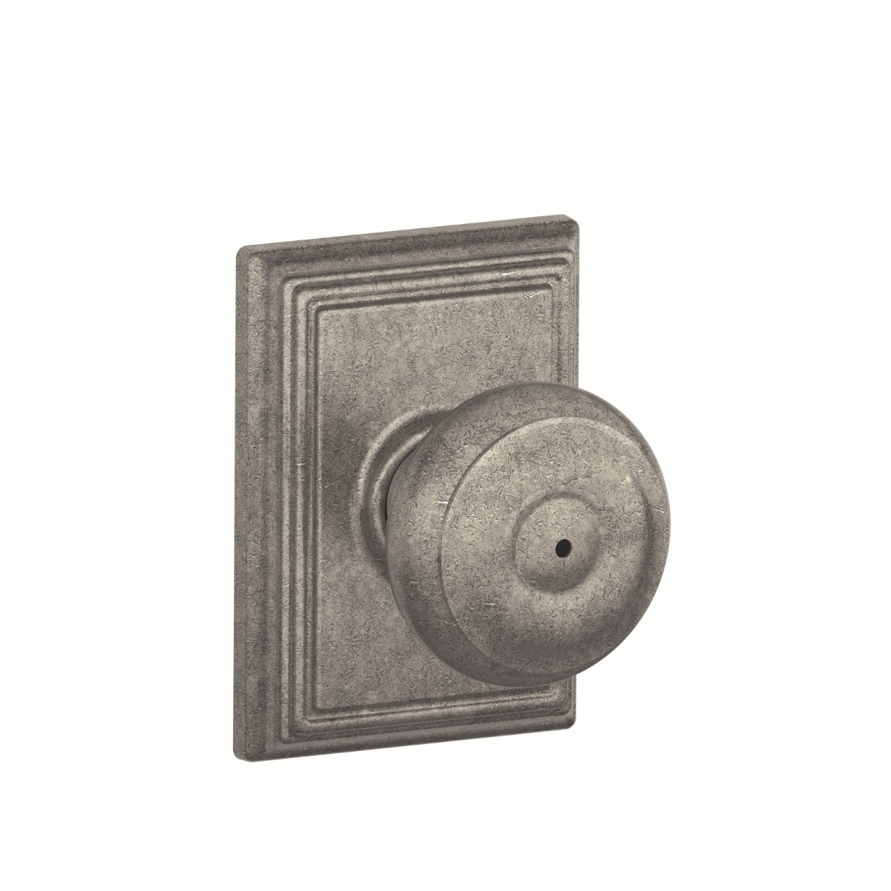 Georgian Knob Bed & Bath Lock