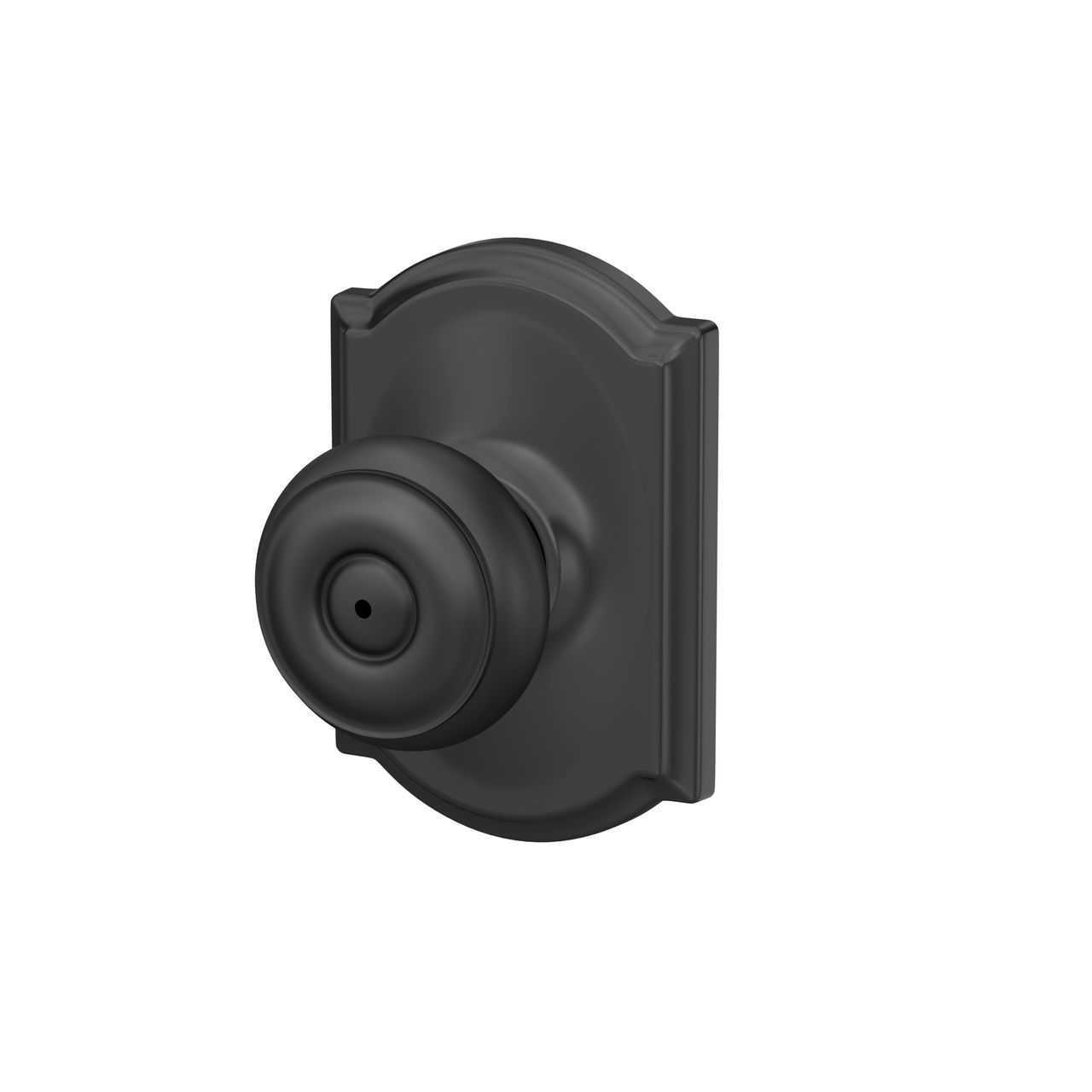 Georgian Knob Bed & Bath Lock