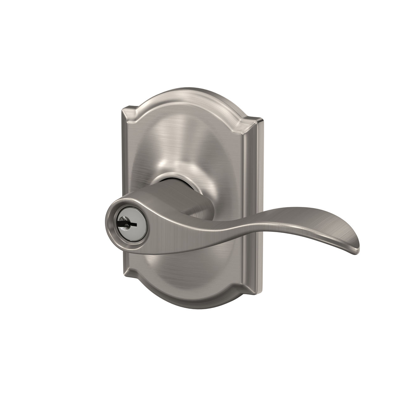 Accent Lever Keyed Entry Lock