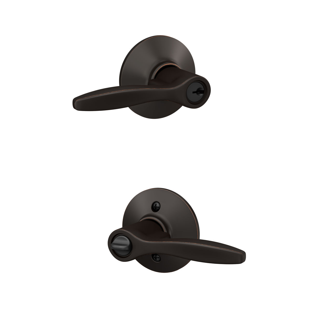 Delfayo Lever Keyed Entry Lock