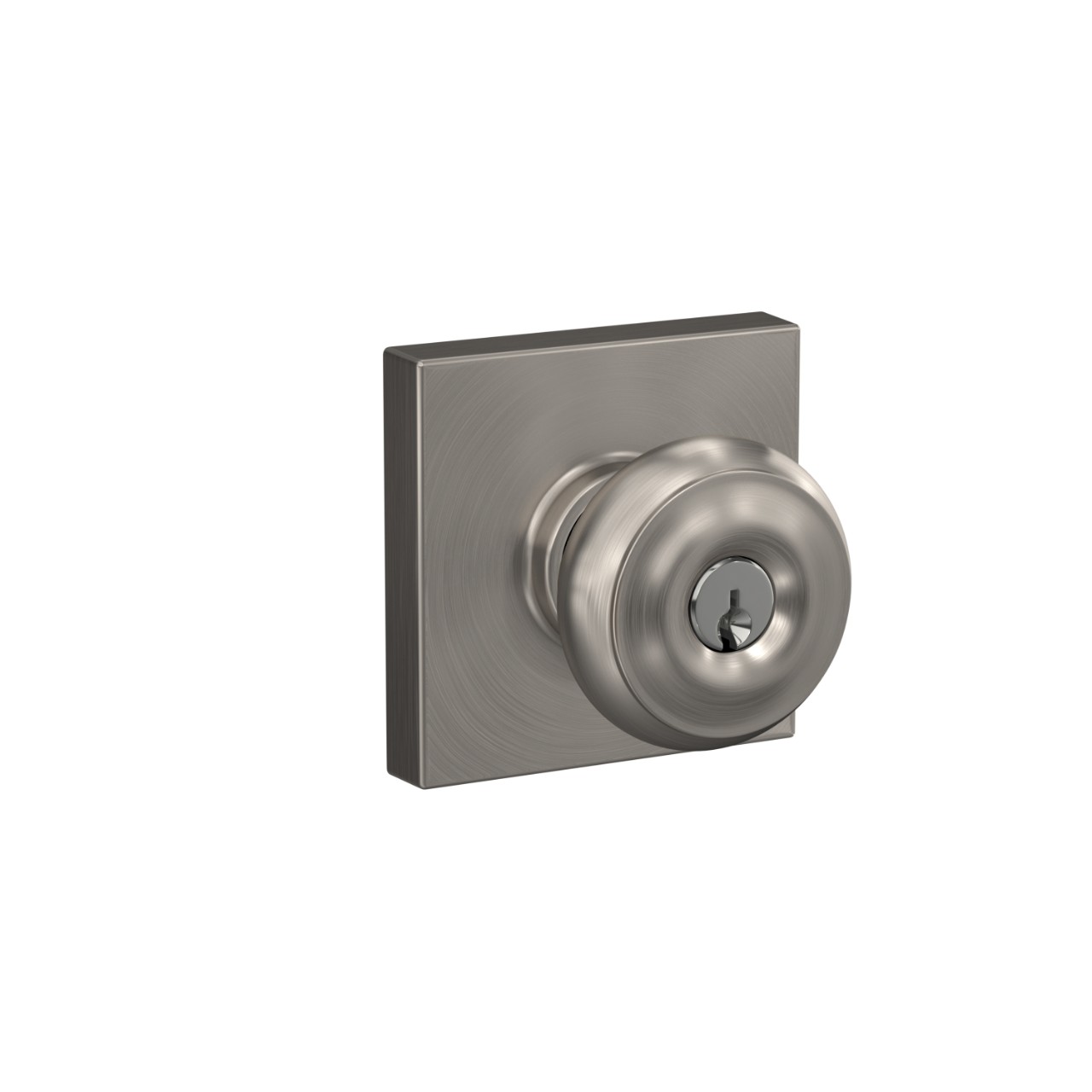 Georgian Knob Keyed Entry Lock