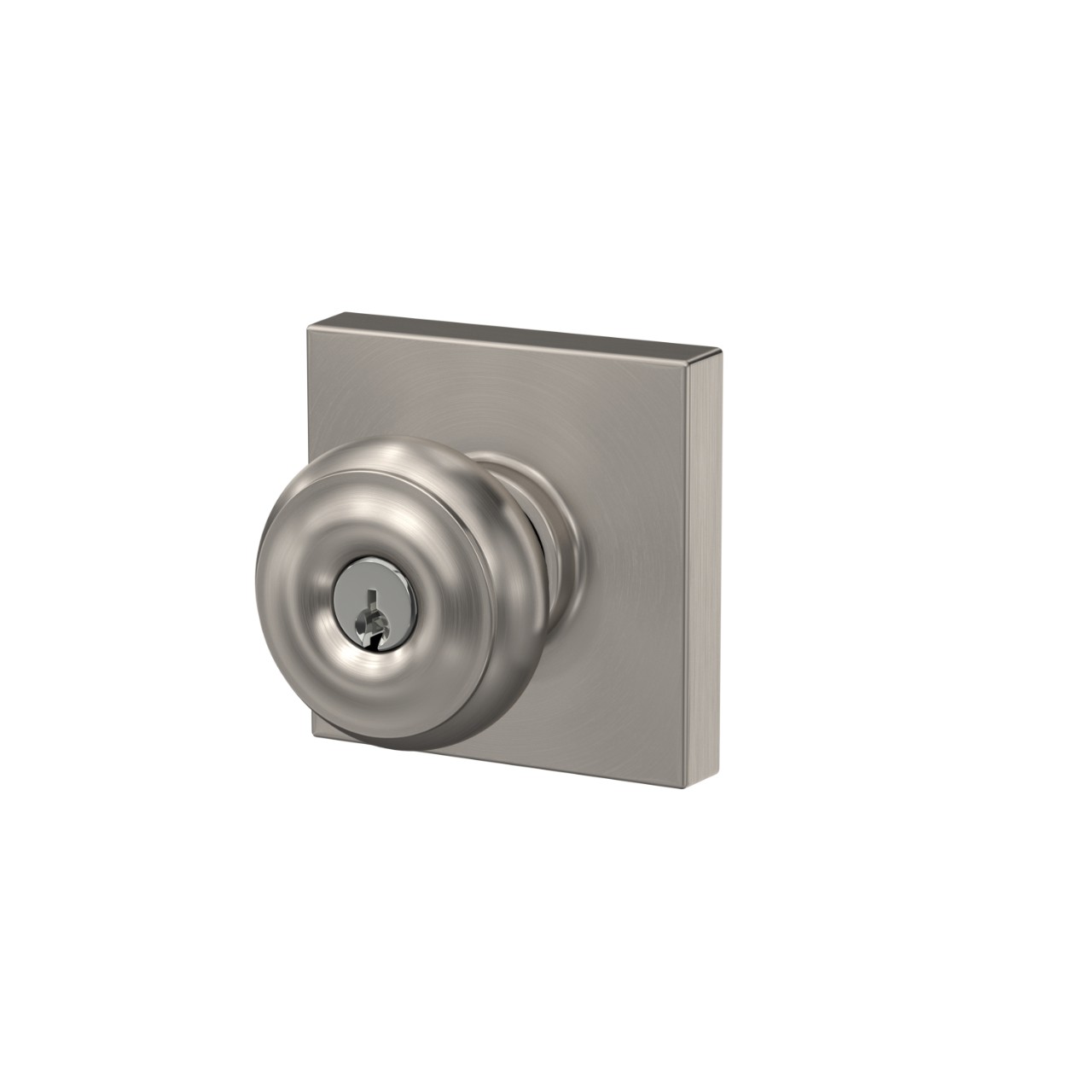 Georgian Knob Keyed Entry Lock