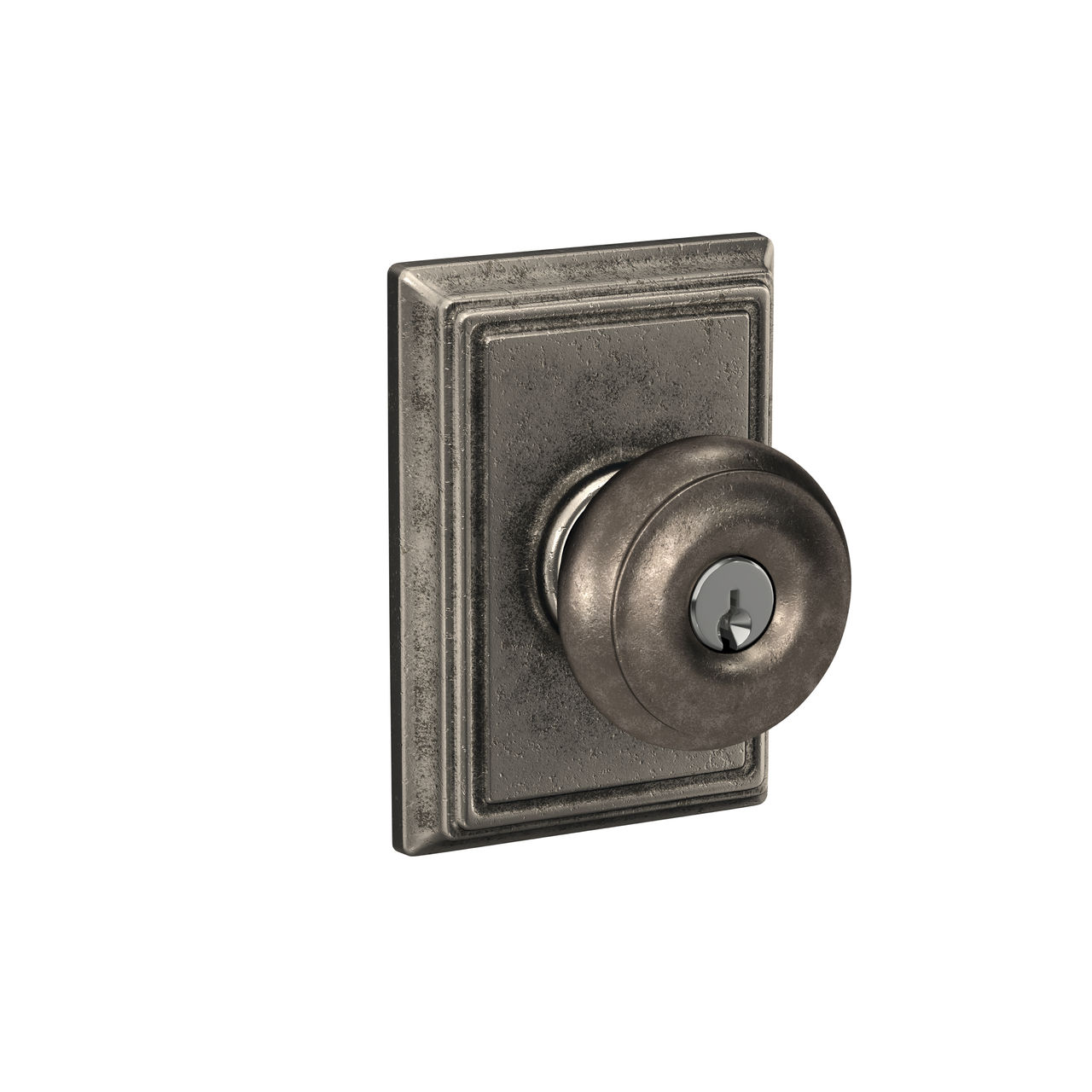 Georgian Knob Keyed Entry Lock