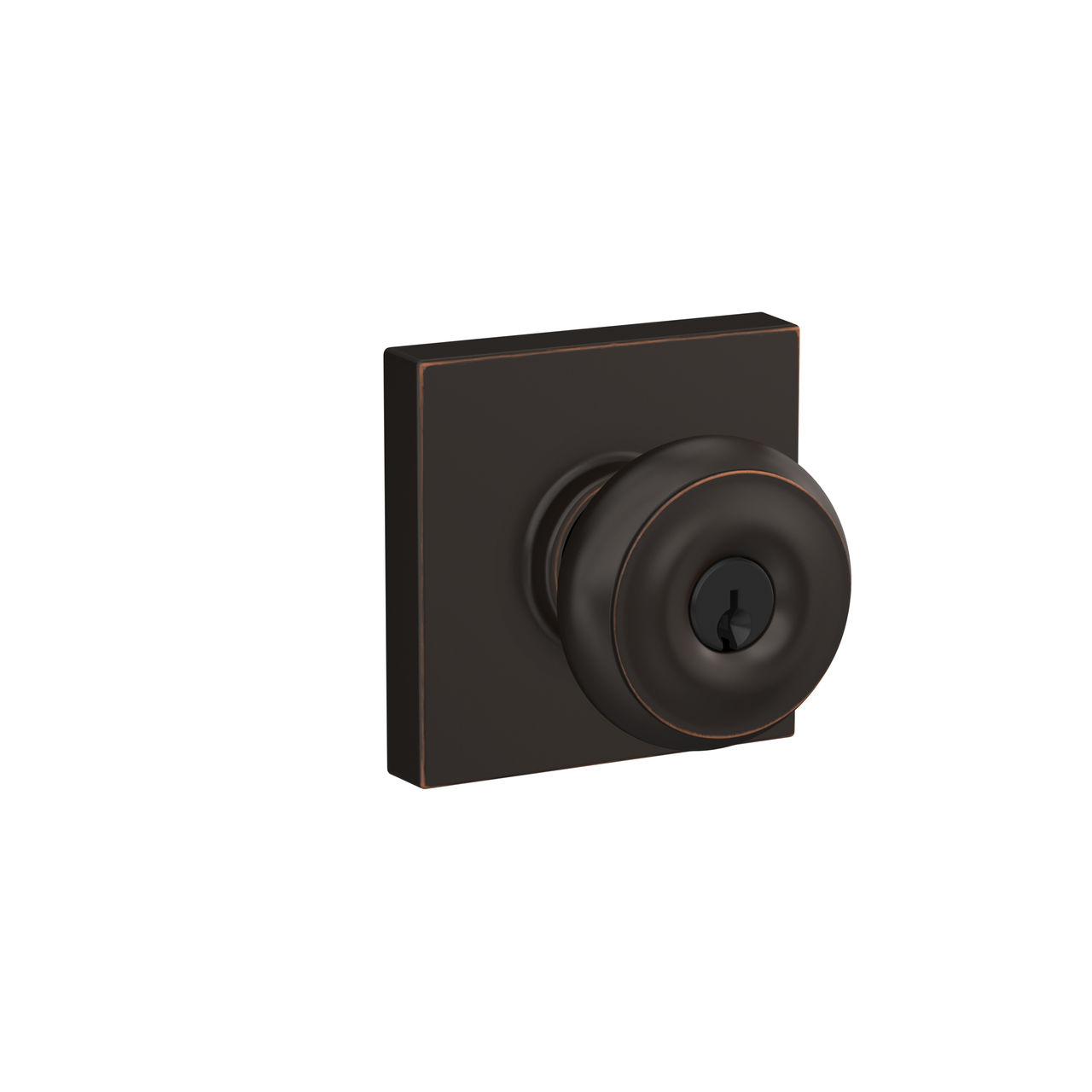 Georgian Knob Keyed Entry Lock