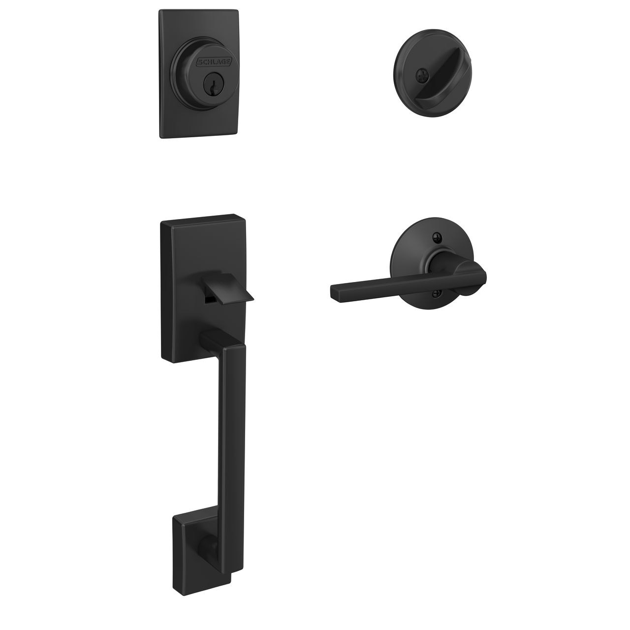 Single Cylinder Handleset and Latitude Lever