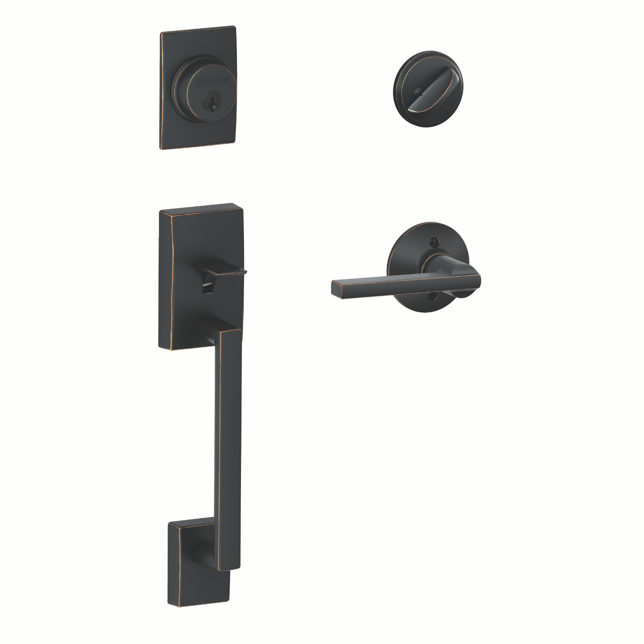 Single Cylinder Handleset and Latitude Lever