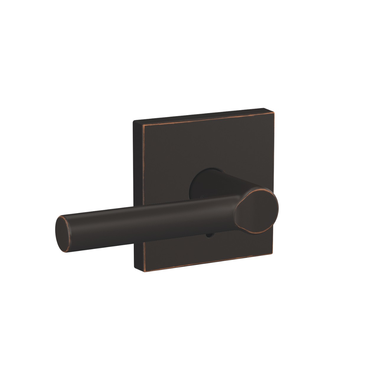 Custom Broadway Lever Combined Interior Hall-Closet and Bed-Bath Lock