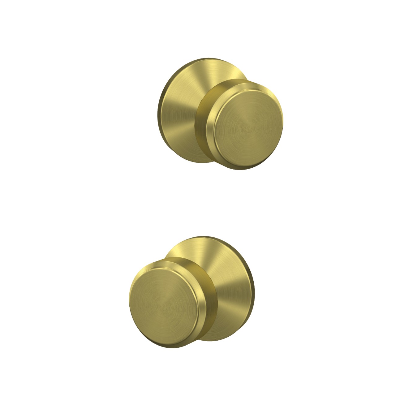 Custom Bowery Knob Combined Interior Hall-Closet and Bed-Bath Lock