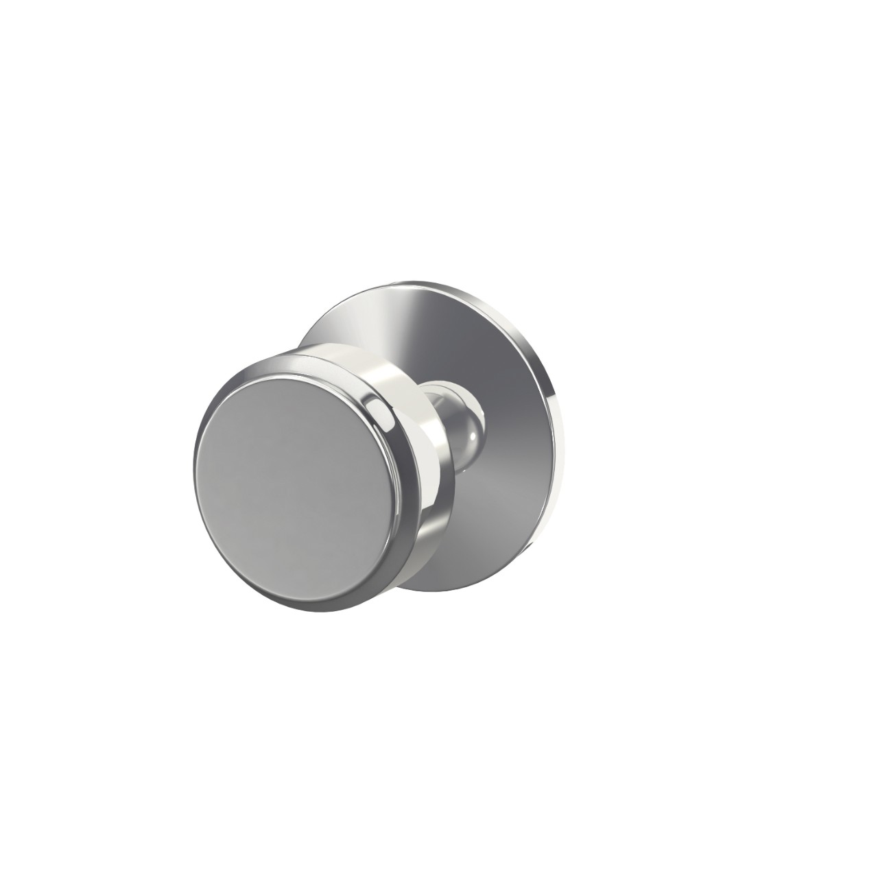 Custom Bowery Knob Combined Interior Hall-Closet and Bed-Bath Lock