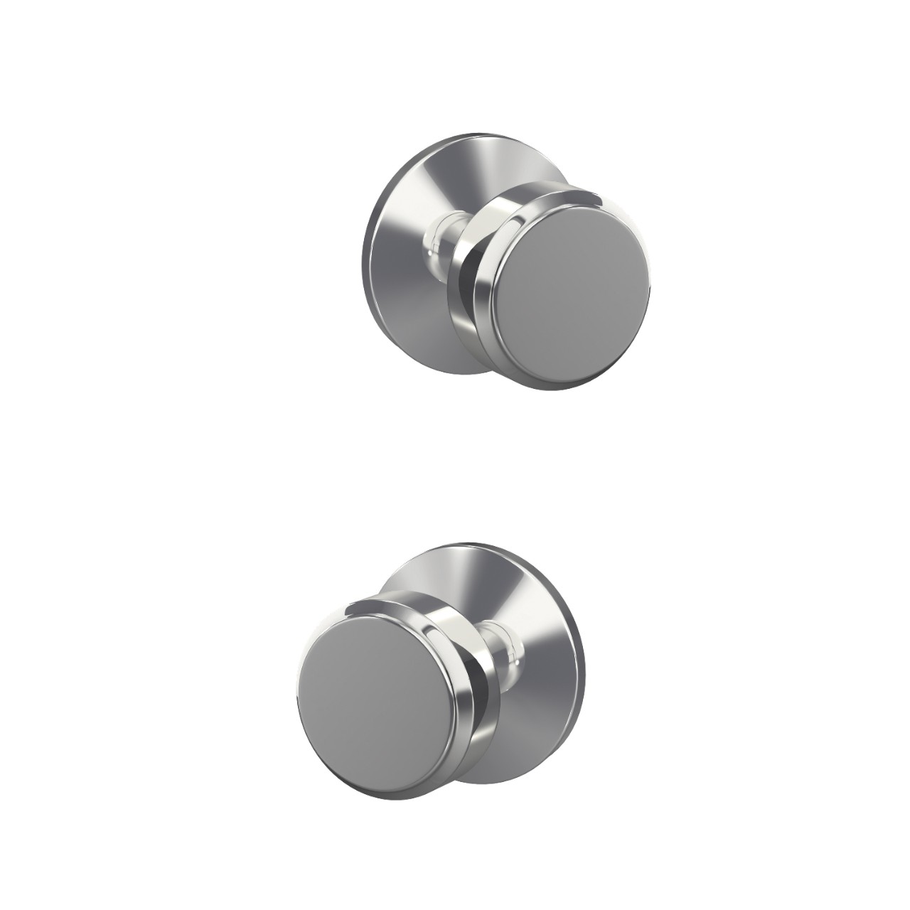 Custom Bowery Knob Combined Interior Hall-Closet and Bed-Bath Lock