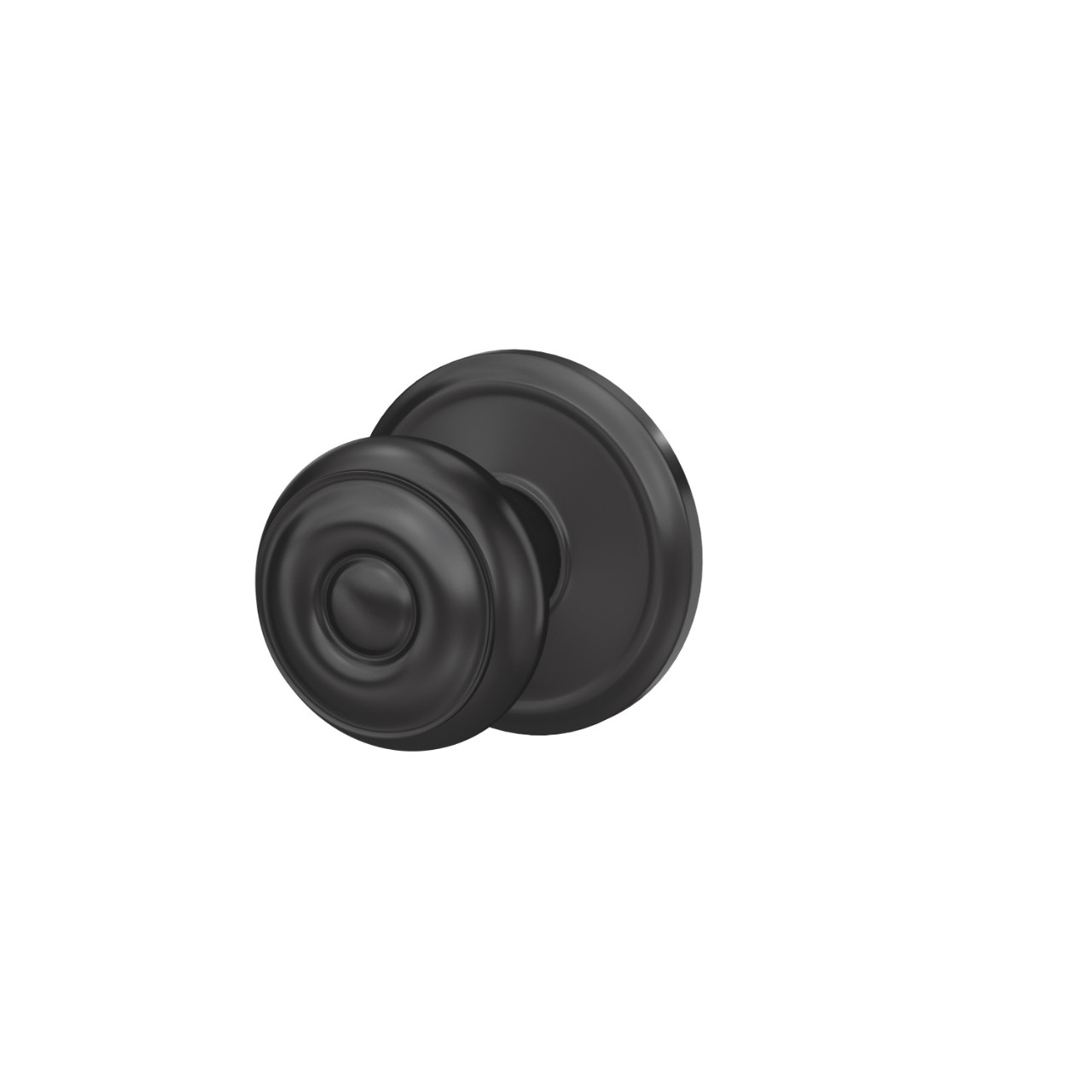 Custom Georgian Knob Combined Interior Hall-Closet and Bed-Bath Lock
