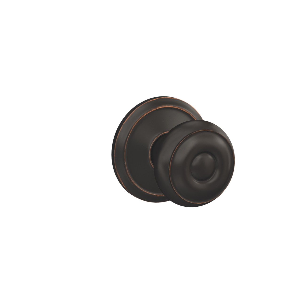 Custom Georgian Knob Combined Interior Hall-Closet and Bed-Bath Lock
