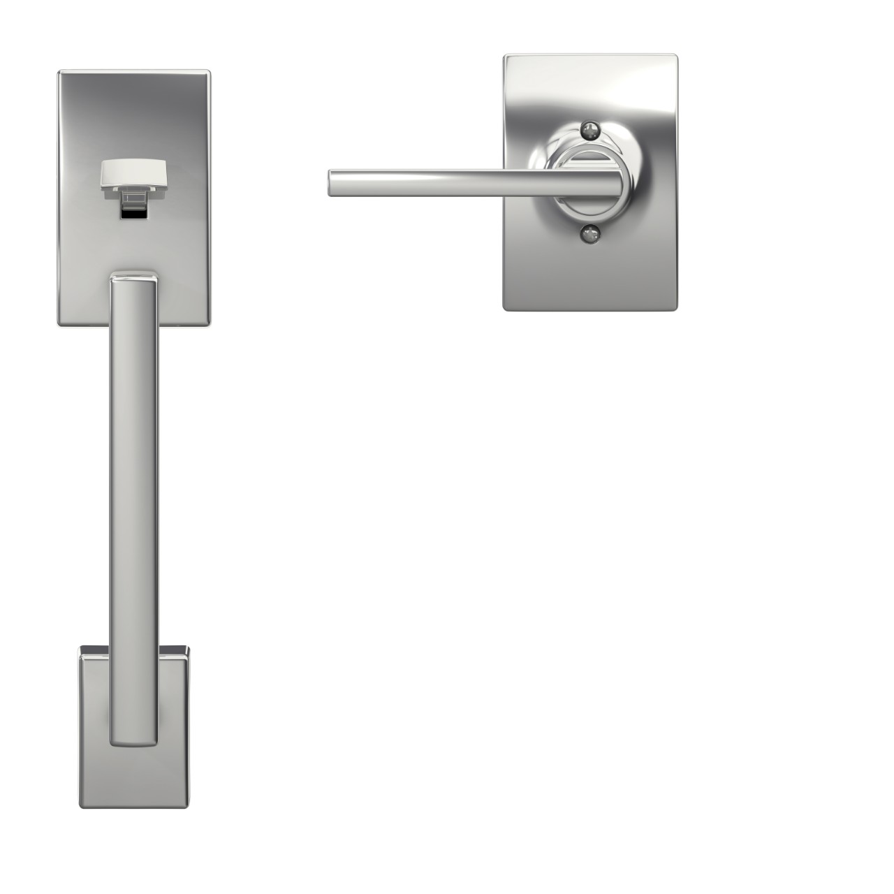 Front Entry Handle and Latitude Lever with Century Trim