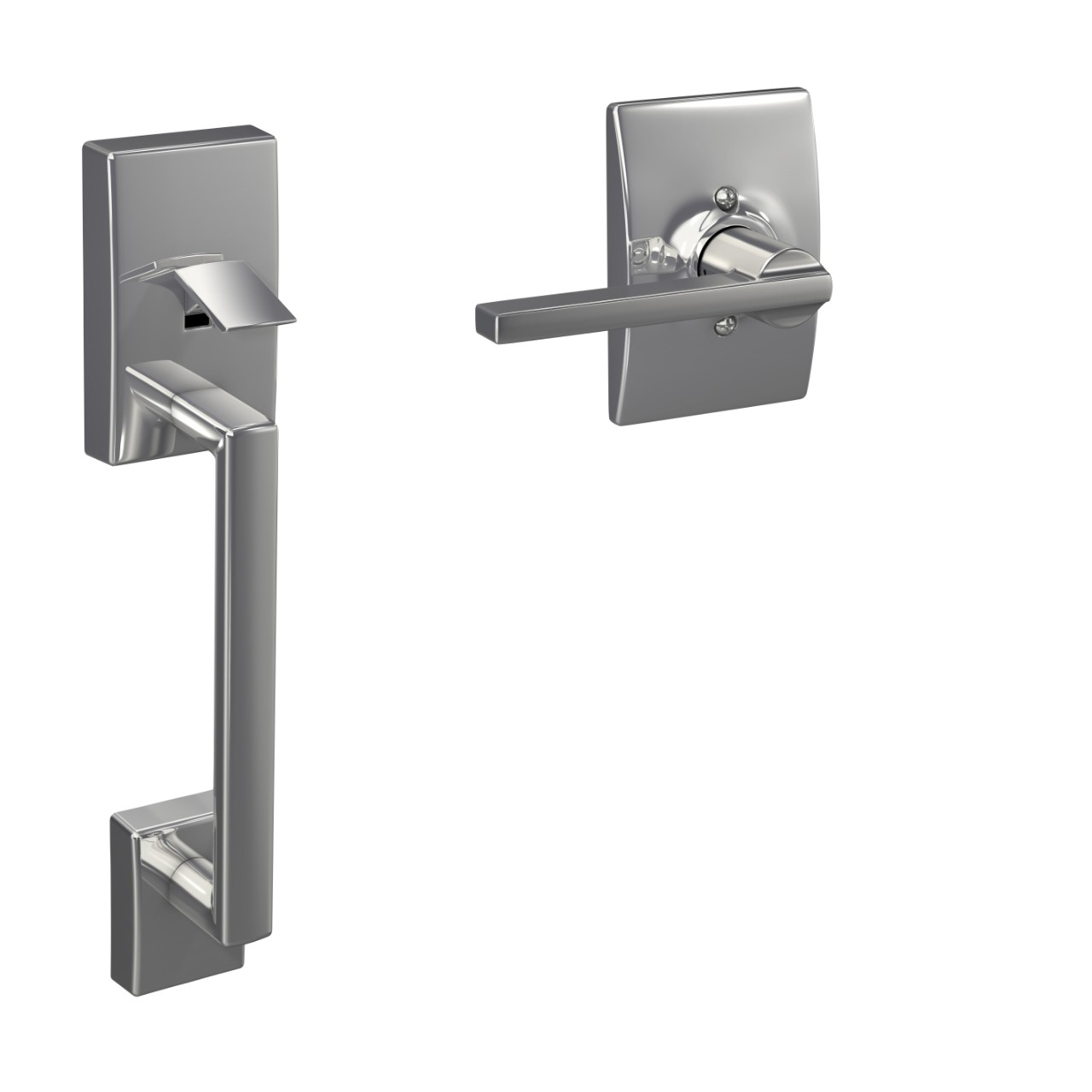 Front Entry Handle and Latitude Lever with Century Trim
