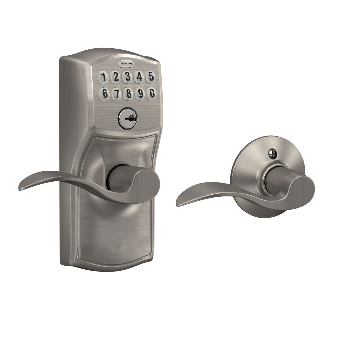 Keypad Lever and Accent Lever with Auto Lock