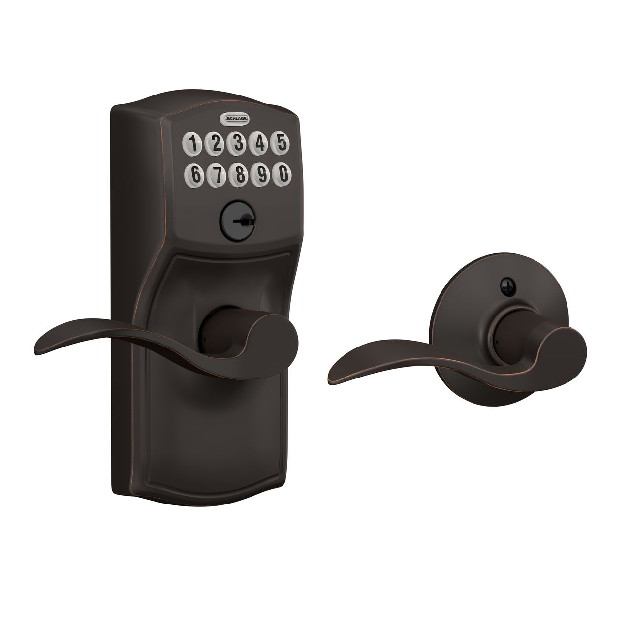 Keypad Lever and Accent Lever with Auto Lock