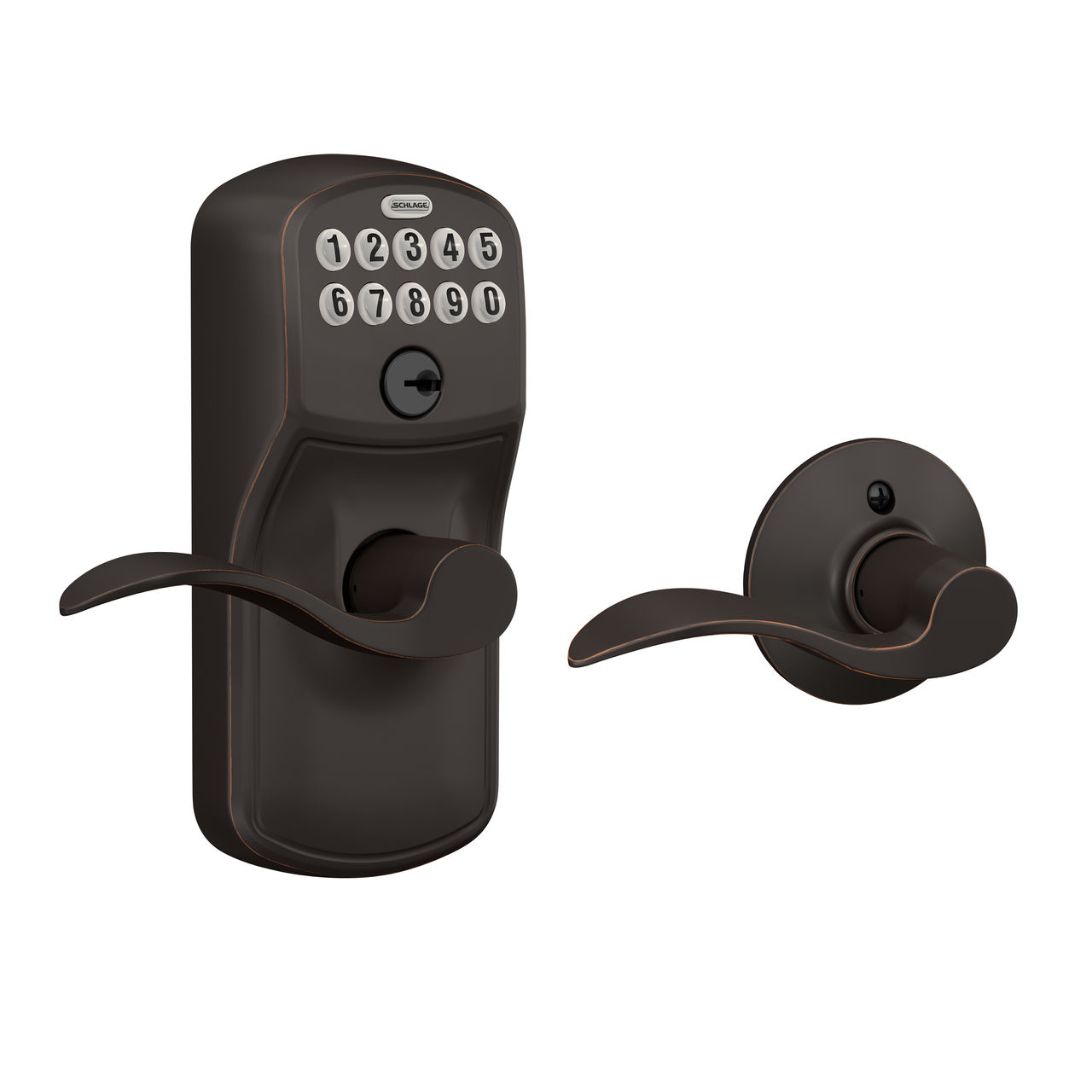 Keypad Lever and Accent Lever with Auto Lock