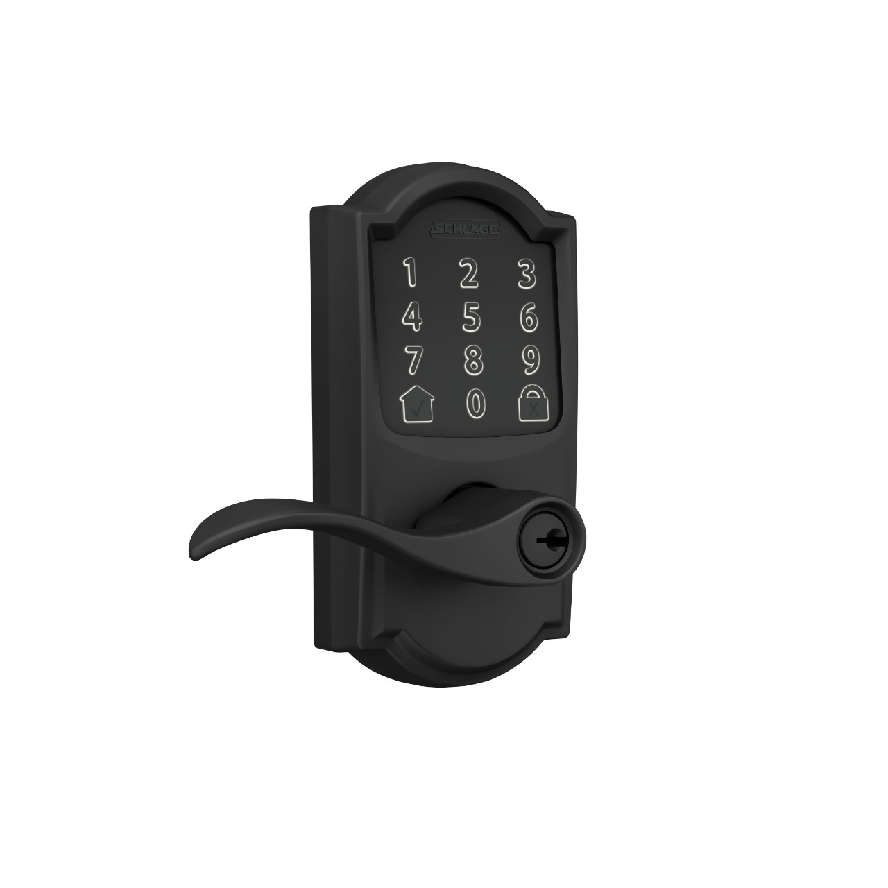 Schlage Encode™ Smart WiFi Lever with Accent Lever