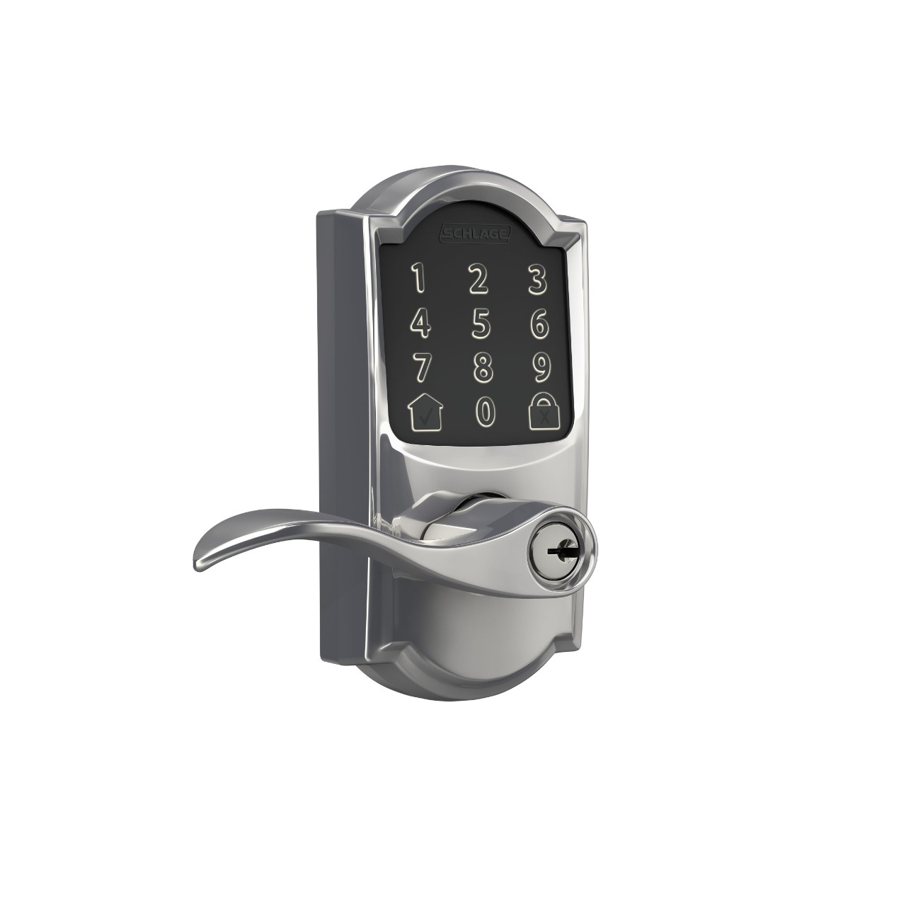 Schlage Encode™ Smart WiFi Lever with Accent Lever
