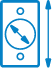 Icon depicting door prep templates