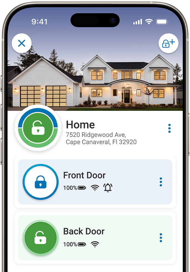 Schlage Home app Screen Shot
